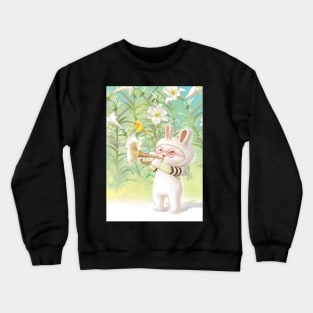 Blooming Lily Crewneck Sweatshirt